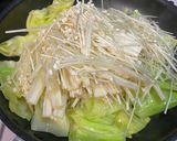 簡単★鶏団子とキャベツのめんつゆ煮作り方6写真