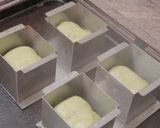 甘納豆たっぷりで美味しい抹茶キューブパン作り方16写真