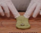 甘納豆たっぷりで美味しい抹茶キューブパン作り方14写真