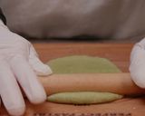 甘納豆たっぷりで美味しい抹茶キューブパン作り方12写真
