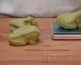甘納豆たっぷりで美味しい抹茶キューブパン作り方10写真