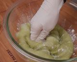 甘納豆たっぷりで美味しい抹茶キューブパン作り方9写真