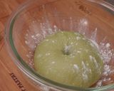 甘納豆たっぷりで美味しい抹茶キューブパン作り方8写真