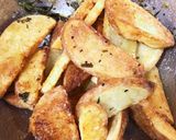 新じゃがで♪トスカーナ風フライドポテト作り方8写真