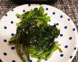 ホウレン草ナムル作り方4写真