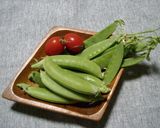 スナップえんどうの塩炒め♪めっけ作り方1写真