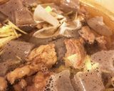 牛すじ蒟蒻味噌煮込み作り方4写真