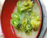 リカちゃん♡ふきのとうスナエンお味噌汁作り方15写真
