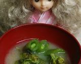 リカちゃん♡ふきのとうスナエンお味噌汁作り方13写真