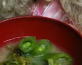 リカちゃん♡ふきのとうスナエンお味噌汁作り方18写真