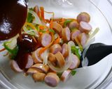 レンジで簡単！ナポリタンの具　オイスタ+作り方2写真