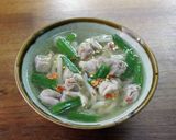 鶏塩うどん作り方5写真
