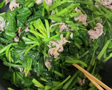 超簡単　豚とほうれん草のおろしポン酢のせ作り方4写真