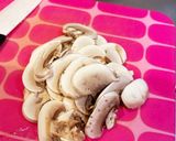 ホワイトマッシュルームのサラダ作り方1写真
