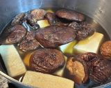 干し椎茸の出汁香る　高野豆腐作り方10写真