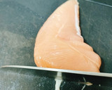 鶏ささみのゆかり和え♪しっとり焼き作り方1写真