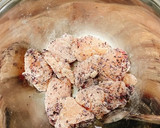 鶏ささみのゆかり和え♪しっとり焼き作り方3写真