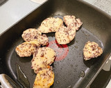 鶏ささみのゆかり和え♪しっとり焼き作り方4写真