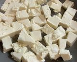 TOFUとニンニク芽のチャンプルー作り方4写真