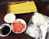 釣り物ヤリイカのイカスミパスタ作り方1写真