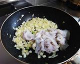 釣り物ヤリイカのイカスミパスタ作り方4写真