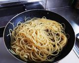 釣り物ヤリイカのイカスミパスタ作り方6写真
