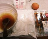 素朴な“みたらしケーキ”作り方1写真