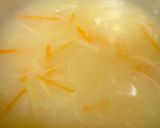玉ねぎ 人参 かきたま味噌汁^^作り方5写真