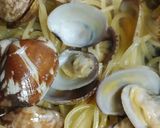 リカちゃん♡にんにくあさりパスタΨ.*作り方14写真