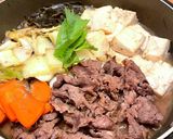昆布巻き リメイク de すき焼き煮作り方5写真
