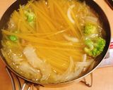 チーズin具沢山お好み焼きパスタ作り方5写真