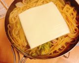 チーズin具沢山お好み焼きパスタ作り方7写真