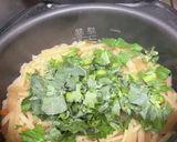 菜花たくさん　鶏釜飯風炊き込みご飯作り方8写真