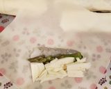 チーズと海老とアスパラのオシャレ春巻き作り方1写真