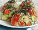 うますぎる！ポキ丼ごちそうおにぎり作り方6写真