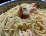 Shrimp Pasta作り方13写真