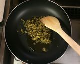 超簡単☆旨味堪能！ピリ辛高菜パスタ♪♪♪作り方2写真
