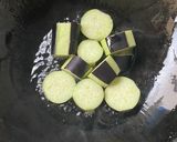 長茄子とレバーのピリ辛味噌炒め作り方2写真