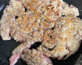 豚肉とネギの甘酢炒め作り方1写真