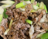 豚肉とネギの甘酢炒め作り方3写真