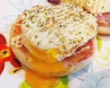たらこスプレッド♡ベーコンエッグマフィン作り方4写真