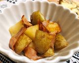 春じゃがいもとベーコンのバター煮転がし作り方5写真