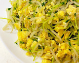 安くて簡単！もやしと豆苗の卵炒め作り方9写真