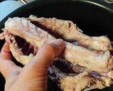 ほったらかしで完成★鶏ガラスープ作り方2写真
