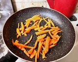 小松菜と鶏もものガリマヨ炒め作り方4写真