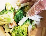 ブロッコリーとちくわのマヨ味噌和え作り方3写真