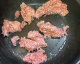 豚ミンチのほうれん草炒め作り方4写真