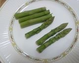 アスパラガスの生湯葉巻き♪超かんたん作り方7写真