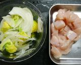 ダイエット！むね肉のレモンクリーム煮作り方2写真