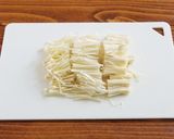 ☆簡単☆えのきとキムチのかきたまスープ作り方1写真
